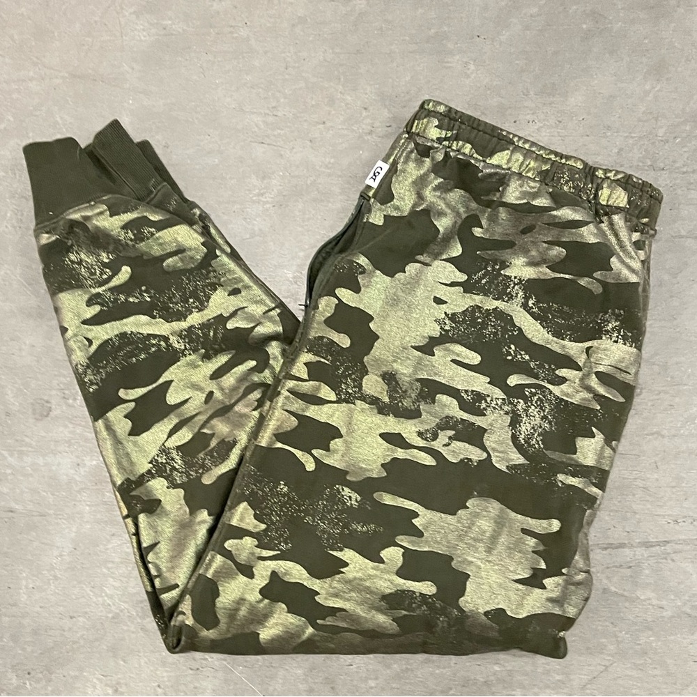 GOOD WAIST JOGGER CAMO & GOLD SZ XL